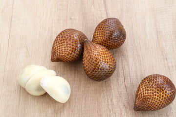 Salak or thorny palm or snake fruit (Salacca zalacca) is a species of palm tree.
