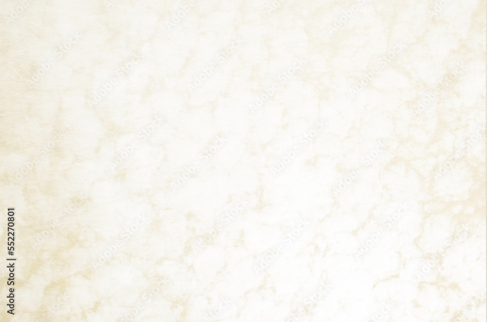 Wall mural japanese paper texture with beige gradient pattern. beautiful gradient washi paper background.