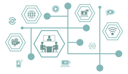 Concept of video conference