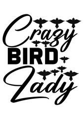 crazy bird lady