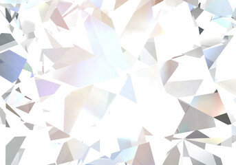 Realistic diamond texture close up,  Design wallpaper.  3D rendering