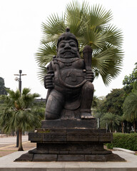 chinese lion statue