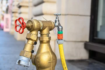 Fototapeten robinet eau environnement tuyau plomberie © JeanLuc