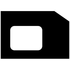 Naklejka premium Sim 