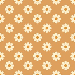 pattern seamless background with flowers