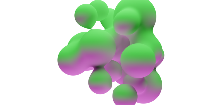 3d liquid splash made in blender