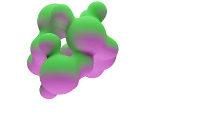 3d liquid splash made in blender