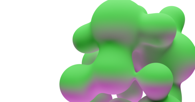 3d liquid splash made in blender