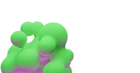 3d liquid splash made in blender