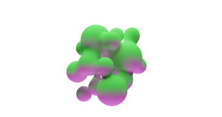 3d liquid splash made in blender