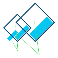 An abstract linked list computer science data structure design.