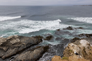 Fototapeta na wymiar Punta de Lobos in Pichilemu, Chile 