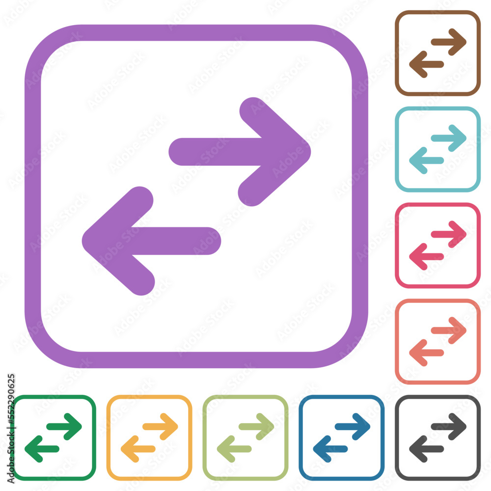 Poster data transfer solid simple icons