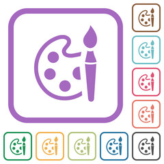 Paint kit alternate simple icons