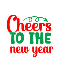 Fototapeta premium Happy New Year, Happy New Year design, Cut File, Sublimation, Printable svg png jpg, Happy New Year SVG, New Year's SVG, Christmas SVG, Digital Download, Cut File, Sublimation, Clip Art