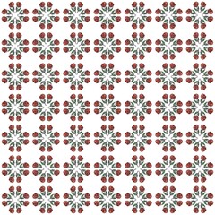 seamless pattern with flowers