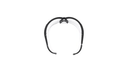 Studio photographs of safety glasses, goggles, ski goggles or sports glasses. High quality images of eye equipment.