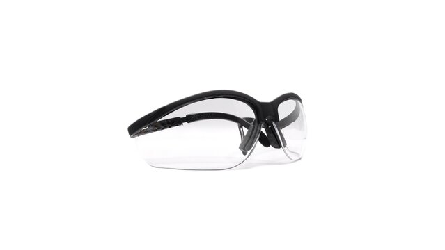 Studio photographs of safety glasses, goggles, ski goggles or sports glasses. High quality images of eye equipment.
