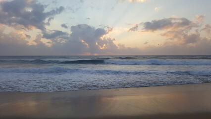 Coastline sunrise