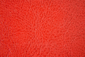 Close up of quality leather texture. Grunge skin fabric background.