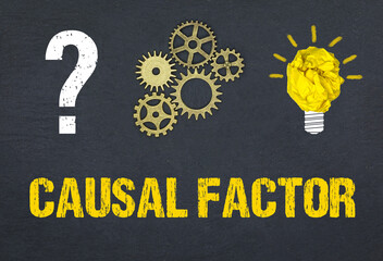 Obraz premium Causal Factor