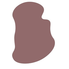 pastel abstract blob hand drawn vector element