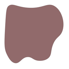 pastel abstract blob hand drawn vector element