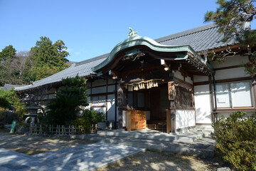 樹下神社　社務所　滋賀県大津市北小松