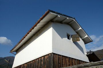 北小松の風景　土蔵　滋賀県大津市北小松