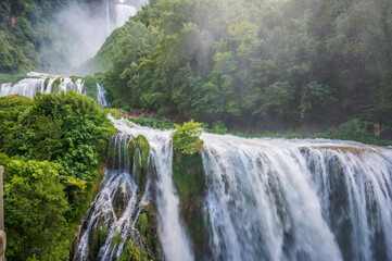 The majesty of the Marmore waterfall. Dream Umbria.