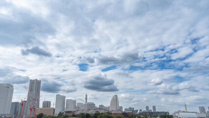 Obraz premium 日本の横浜の都市風景