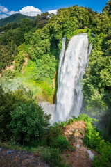 The majesty of the Marmore waterfall. Dream Umbria.