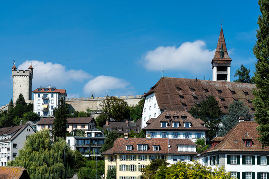 H&auml;user und Museggt&uuml;rme in Luzern