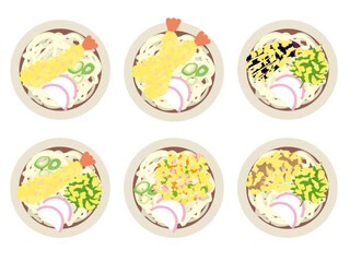  天ぷらうどん上P