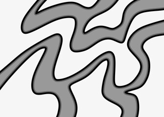 Abstract background with gradient wavy line pattern