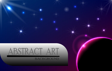 starlight planet background