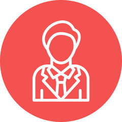 Lawyer Icon Style