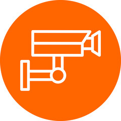 Security Camera Icon Style