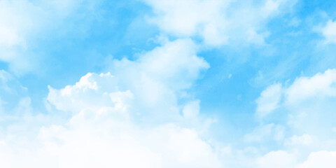 blue sky with cloud