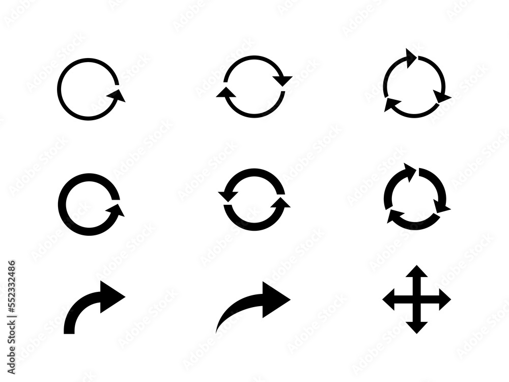 Poster arrows set vector collection. arrow icon. arrow. cursor simple arrows. on a white background vector 