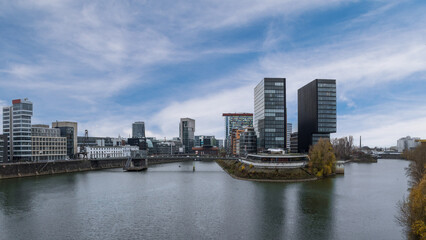 Fototapeta premium Medienhafen Düsseldorf