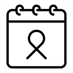 cancer line icon