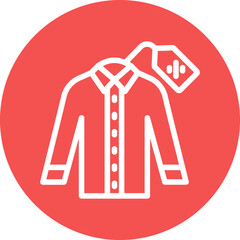 Shirt Sale Icon Style