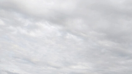 Black sky with white cloud. Dark background before Rainstorm. for wallpaper, backdrop and design.