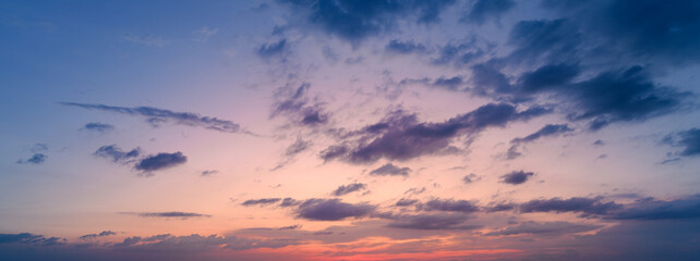 clouds and sunset sky background