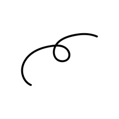 hand drawn lines, line doodle, curve, spiral line