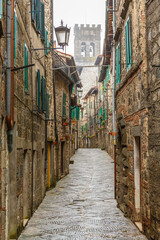 Alley in an Italian old town