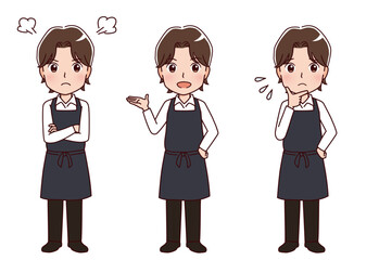 働く人々　職業のイラスト