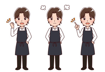 働く人々　職業のイラスト