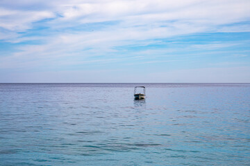 Fototapeta premium Lalaria beach on Skiathos island, Greece